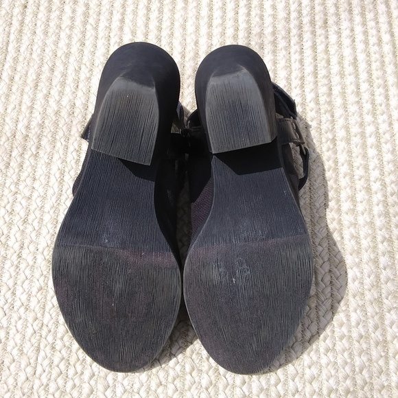 Blowfish Malibu Open Back Booties Sz 7.5 - Picture 6 of 8